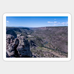 Chawalauna Overlook at Wild Rivers Recreation New Mexico 2 Sticker